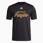 Apple Valley Knights adidas Men's Short-Sleeve Pre-Game Badge of Sport Tee Front Thumbnail