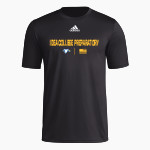 IDEA COLLEGE PREPARATORY - EDINBURG Eagles <span class="pdp-name-mascot">IDEA College Preparatory Eagles</span> adidas Men's Pre-Game Badge of Sport Short Sleeve Tee Front Thumbnail