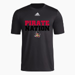 PAGE HIGH SCHOOL PIRATES <span class="pdp-name-mascot">PAGE PIRATES</span> adidas Men's Pre-Game Badge of Sport Short Sleeve Tee Front Thumbnail