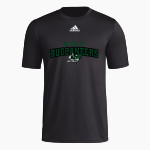 Gulf Buccaneers <span class="pdp-name-mascot">Gulf Buccaneers</span> adidas Men's Pre-Game Badge of Sport Short Sleeve Tee Front Thumbnail