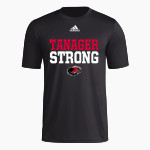 Hartford Central Tanagers Tanagers adidas Men's Short-Sleeve Pre-Game Badge of Sport Tee Front Thumbnail