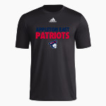 APPLETON EAST PATRIOTS <span class="pdp-name-mascot">EAST PATRIOTS</span> adidas Men's Pre-Game Badge of Sport Short Sleeve Tee Front Thumbnail