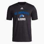 St. Andrew's Lions <span class="pdp-name-mascot">St. Andrew's School Lions</span> adidas Men's Pre-Game Badge of Sport Short Sleeve Tee Front Thumbnail