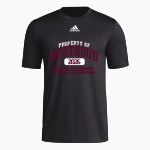 BERTHOUD HIGH SCHOOL SPARTANS adidas Men's Short-Sleeve Pre-Game Badge of Sport Tee Front Thumbnail
