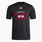 West Lafayette Jr-Sr High School Red Devils Online Store adidas Men's Short-Sleeve Pre-Game Badge of Sport Tee Front Thumbnail