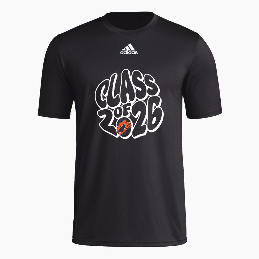 ON DECK BASEBALL Online Apparel Store adidas Men's Short-Sleeve Pre-Game Badge of Sport Tee