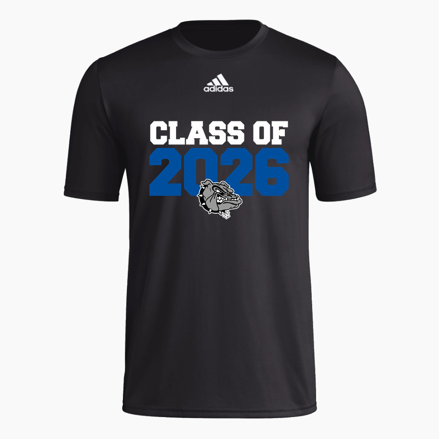Woodburn Bulldogs <span class="pdp-name-mascot">Woodburn Bulldogs</span> adidas Men's Pre-Game Badge of Sport Short Sleeve Tee