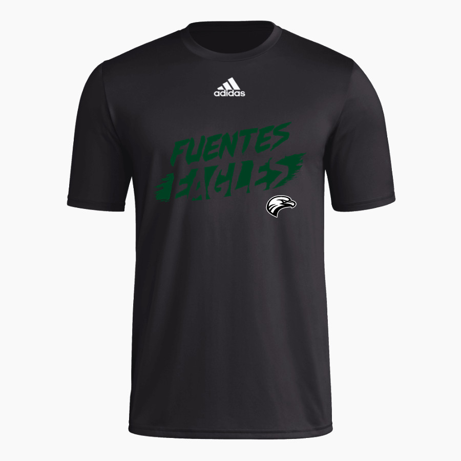 Fuentes Eagles adidas Men's Short-Sleeve Pre-Game Badge of Sport Tee