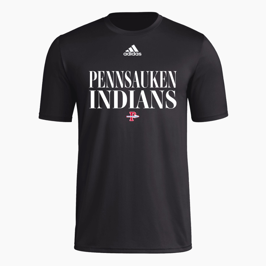 Pennsauken Indians adidas Men's Short-Sleeve Pre-Game Badge of Sport Tee