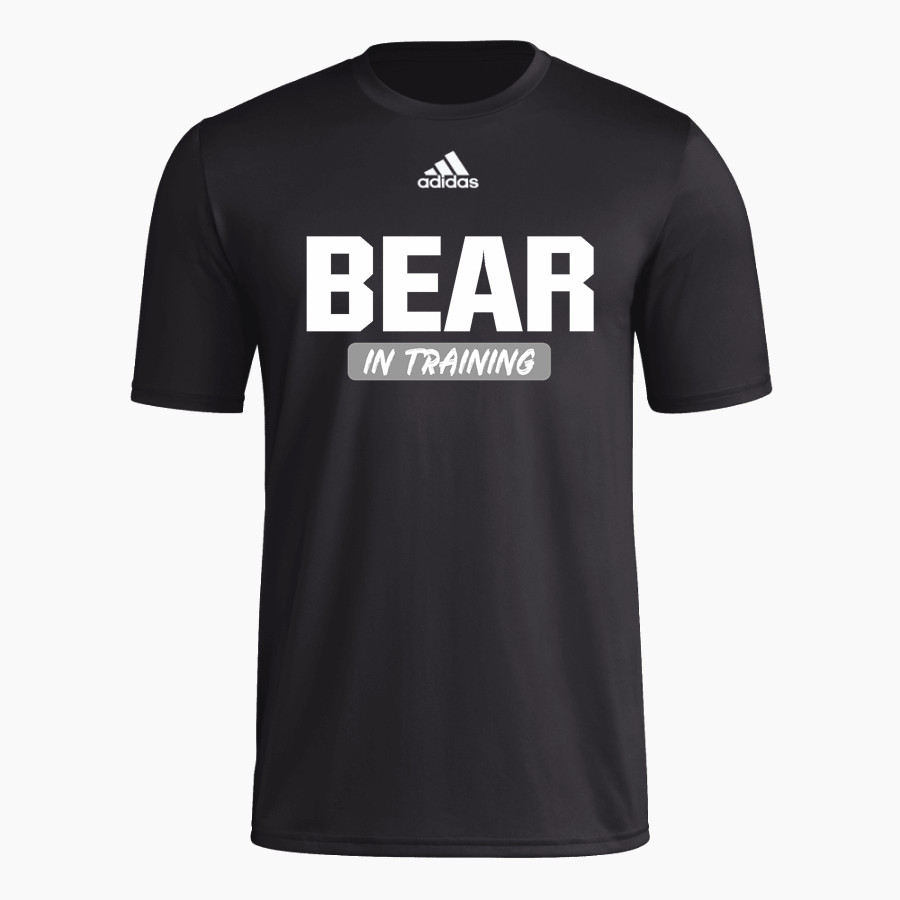 PALMETTO RIDGE HIGH SCHOOL BEARS <span class="pdp-name-mascot">PALMETTO RIDGE BEARS</span> adidas Men's Short-Sleeve Pre-Game Badge of Sport Tee
