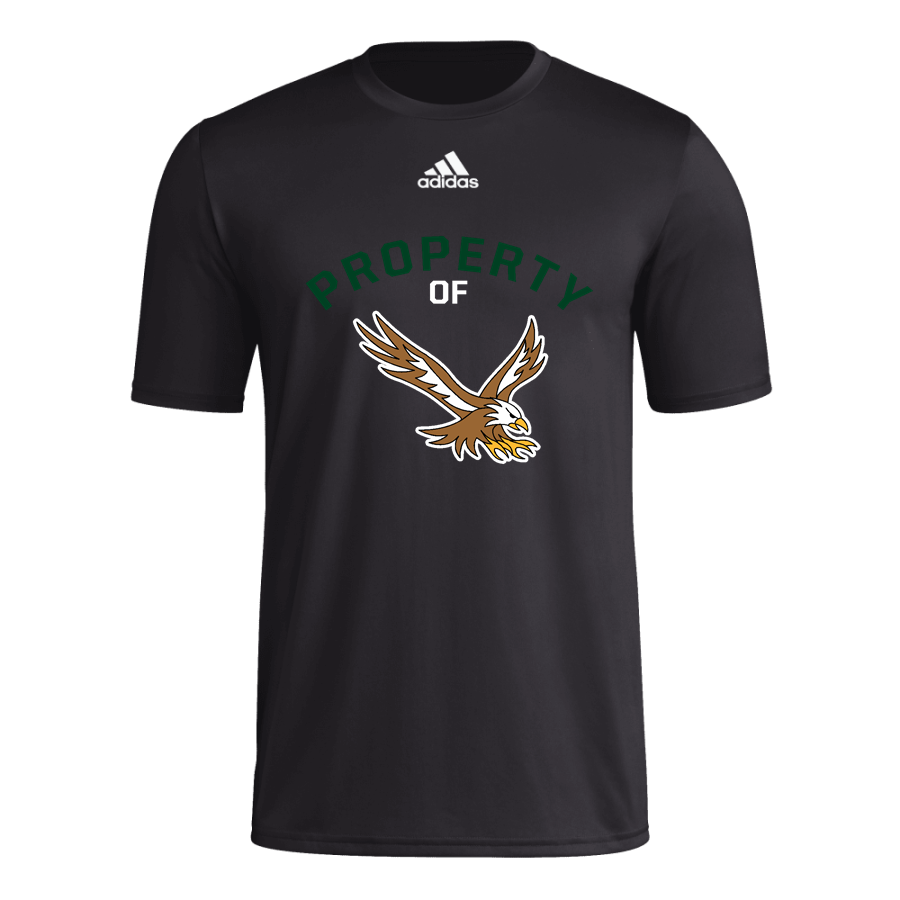 Evergreen Lutheran Eagles <span class="pdp-name-mascot">Evergreen Lutheran Eagles</span> adidas Men's Pre-Game Badge of Sport Short Sleeve Tee