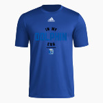 OCRACOKE SCHOOL DOLPHINS <span class="pdp-name-mascot">OCRACOKE DOLPHINS</span> adidas Men's Pre-Game Badge of Sport Short Sleeve Tee Front Thumbnail