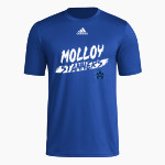 Archbishop Molloy Official Online Store <span class="pdp-name-mascot">Archbishop Molloy High School Stanners</span> adidas Men's Short-Sleeve Pre-Game Badge of Sport Tee Front Thumbnail