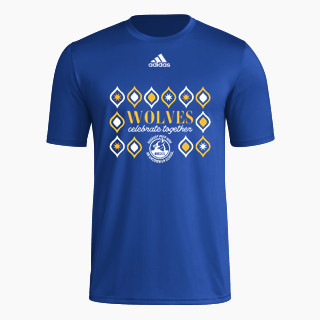 adidas Men's Short-Sleeve Pre-Game Badge of Sport Tee