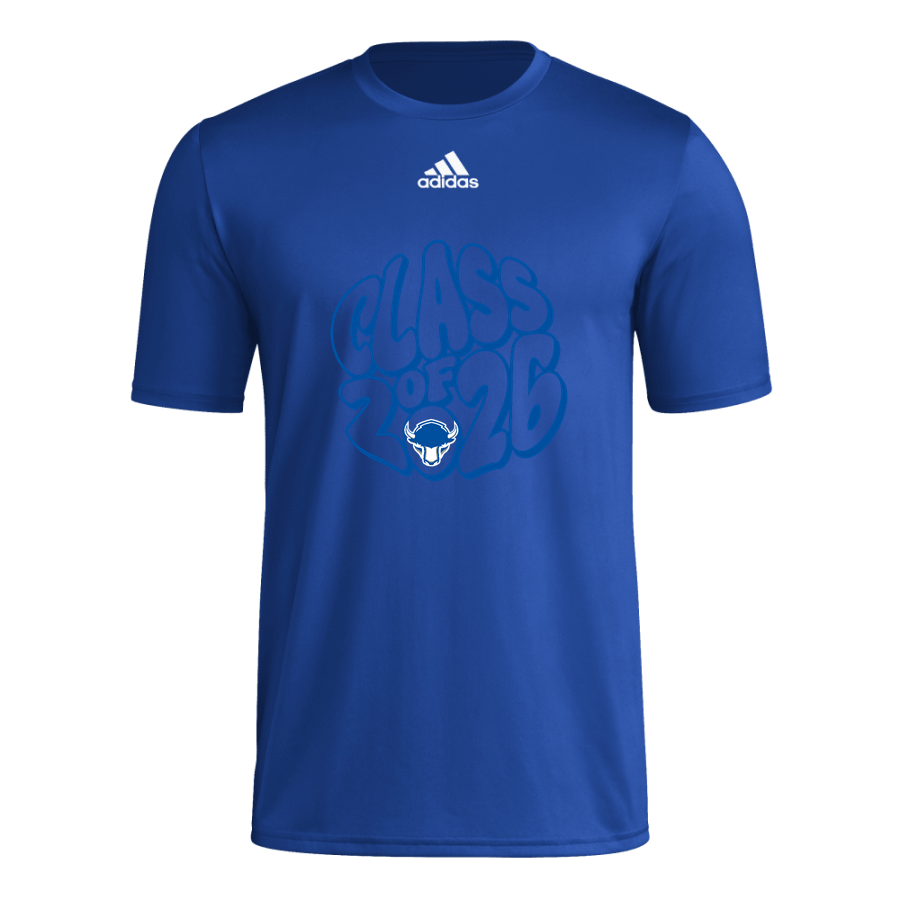 Shaker Bison <span class="pdp-name-mascot">Shaker Bison</span> adidas Men's Pre-Game Badge of Sport Short Sleeve Tee