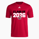 PENDER HIGH SCHOOL PENDRAGONS <span class="pdp-name-mascot">PENDER PENDRAGONS</span> adidas Men's Short-Sleeve Pre-Game Badge of Sport Tee Front Thumbnail