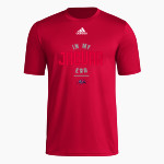 Frontier Trail Jaguars <span class="pdp-name-mascot">Frontier Trail Jaguars</span> adidas Men's Short-Sleeve Pre-Game Badge of Sport Tee Front Thumbnail
