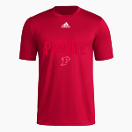 Pawnee Indians <span class="pdp-name-mascot">Pawnee Indians</span> adidas Men's Pre-Game Badge of Sport Short Sleeve Tee Front Thumbnail