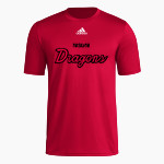 MSUM Dragons <span class="pdp-name-mascot">MSUM Dragons</span> adidas Men's Pre-Game Badge of Sport Short Sleeve Tee Front Thumbnail
