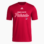 Newark Charter Patriots <span class="pdp-name-mascot">Newark Charter School Patriots</span> adidas Men's Pre-Game Badge of Sport Short Sleeve Tee Front Thumbnail