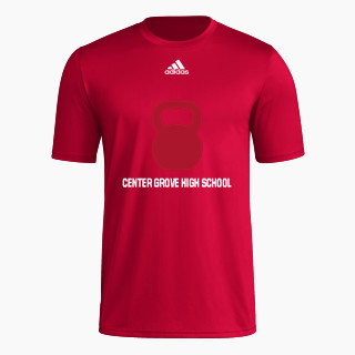 adidas Men's Short-Sleeve Pre-Game Badge of Sport Tee