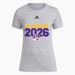 LANCASTER CATHOLIC HIGH SCHOOL CRUSADERS <span class="pdp-name-mascot">LANCASTER CRUSADERS</span> adidas Women's Short-Sleeve Pre-Game Badge of Sport Tee Front Thumbnail