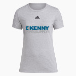 KENNY PIPE & SUPPLY <span class="pdp-name-mascot">KENNY PIPE & SUPPLY</span> adidas Women's Short-Sleeve Pre-Game Badge of Sport Tee Front Thumbnail