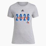 Lima Locos Locos adidas Women's Short-Sleeve Pre-Game Badge of Sport Tee Front Thumbnail