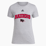 Hannah-Pamplico Raiders Raiders adidas Women's Short-Sleeve Pre-Game Badge of Sport Tee Front Thumbnail