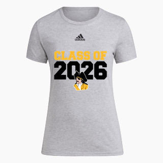 adidas Women's Short-Sleeve Pre-Game Badge of Sport Tee