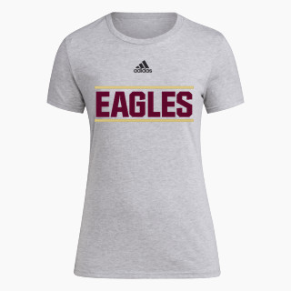 adidas Women's Short-Sleeve Pre-Game Badge of Sport Tee