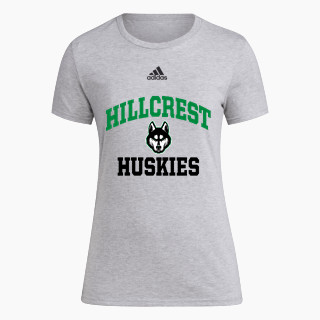 adidas Women's Short-Sleeve Pre-Game Badge of Sport Tee