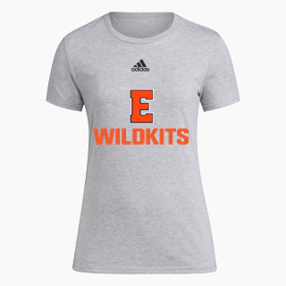 adidas Women's Short-Sleeve Pre-Game Badge of Sport Tee
