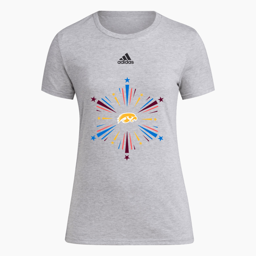 Kelly Hawks <span class="pdp-name-mascot">Kelly Hawks</span> adidas Women's Short-Sleeve Pre-Game Badge of Sport Tee