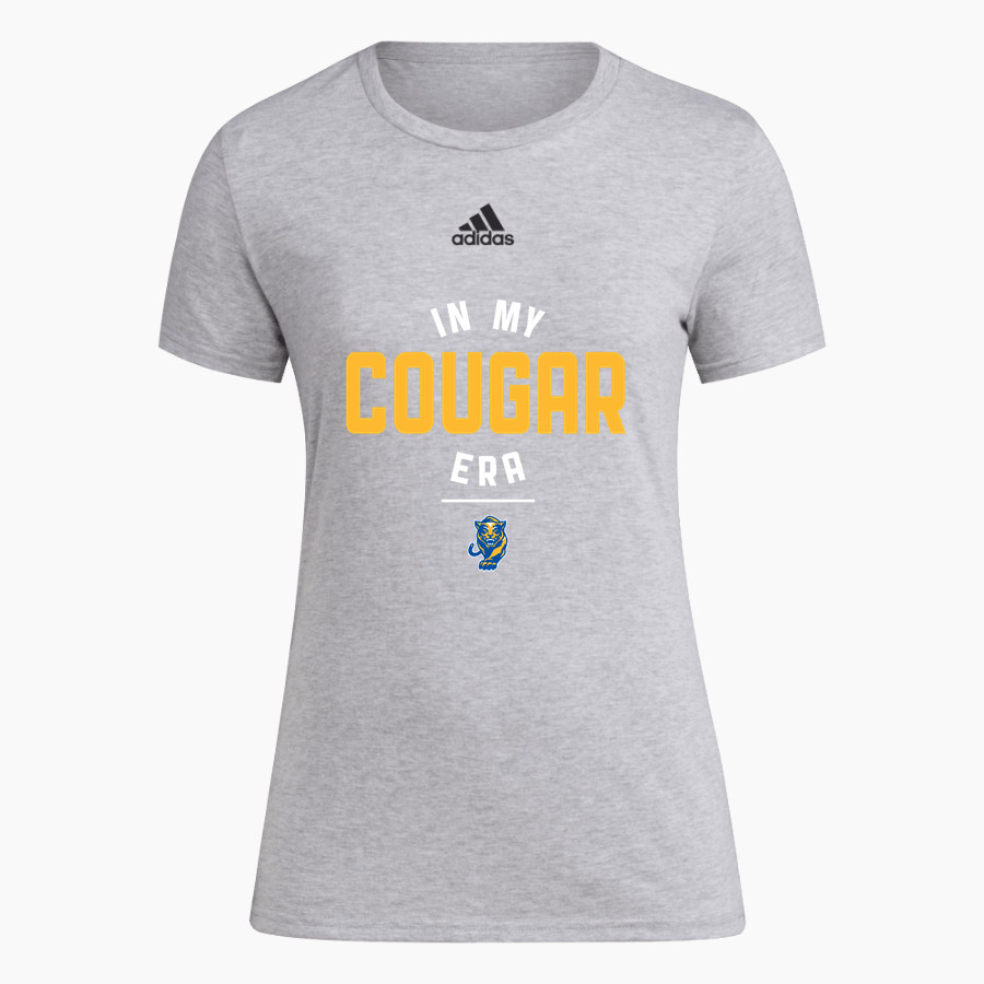 Greenfield Central Cougars Online Store <span class="pdp-name-mascot">Greenfield-Central Cougars</span> adidas Women's Short-Sleeve Pre-Game Badge of Sport Tee