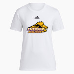 Emerson Lions adidas Women's Short-Sleeve Pre-Game Badge of Sport Tee Front Thumbnail