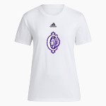 Collinsville Kahoks adidas Women's Short-Sleeve Pre-Game Badge of Sport Tee Front Thumbnail