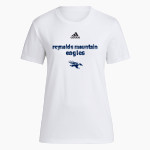 Reynolds Mountain Eagles adidas Women's Short-Sleeve Pre-Game Badge of Sport Tee Front Thumbnail