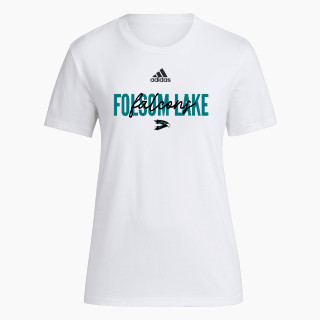 adidas Women's Short-Sleeve Pre-Game Badge of Sport Tee