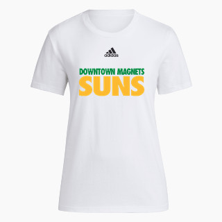 adidas Women's Short-Sleeve Pre-Game Badge of Sport Tee