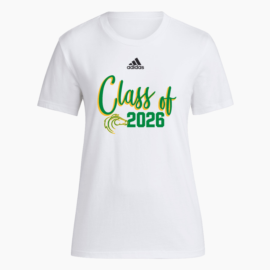 COLSTRIP HIGH SCHOOL COLTS <span class="pdp-name-mascot">COLSTRIP COLTS/FILLIES</span> adidas Women's Short-Sleeve Pre-Game Badge of Sport Tee
