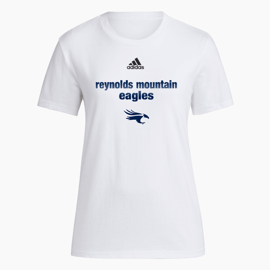 Reynolds Mountain Eagles adidas Women's Short-Sleeve Pre-Game Badge of Sport Tee