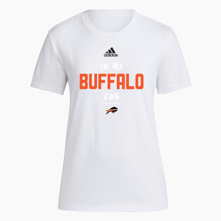 ONAGA HIGH SCHOOL BUFFALOES <span class="pdp-name-mascot">ONAGA BUFFALOES</span> adidas Women's Short-Sleeve Pre-Game Badge of Sport Tee