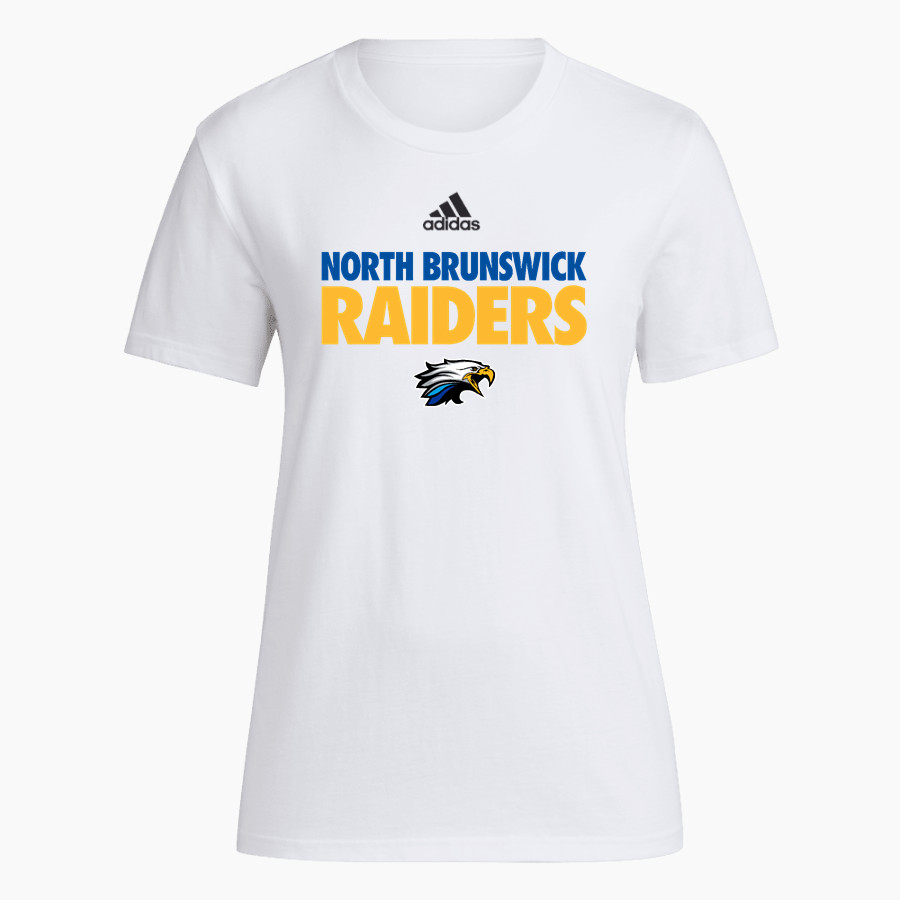 North Brunswick Raiders <span class="pdp-name-mascot">North Brunswick Raiders</span> adidas Women's Short-Sleeve Pre-Game Badge of Sport Tee