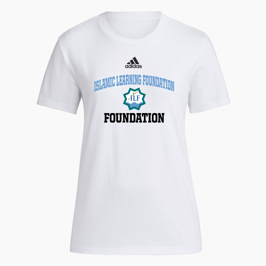 Islamic Learning Foundation Foundation <span class="pdp-name-mascot">Islamic Learning Foundation Foundation</span> adidas Women's Short-Sleeve Pre-Game Badge of Sport Tee