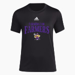 FARMINGTON HIGH SCHOOL FARMERS <span class="pdp-name-mascot">FARMINGTON FARMERS</span> adidas Women's Short-Sleeve Pre-Game Badge of Sport Tee Front Thumbnail