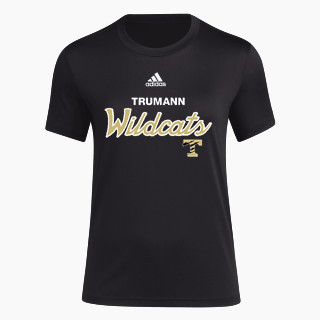 adidas Women's Short-Sleeve Pre-Game Badge of Sport Tee