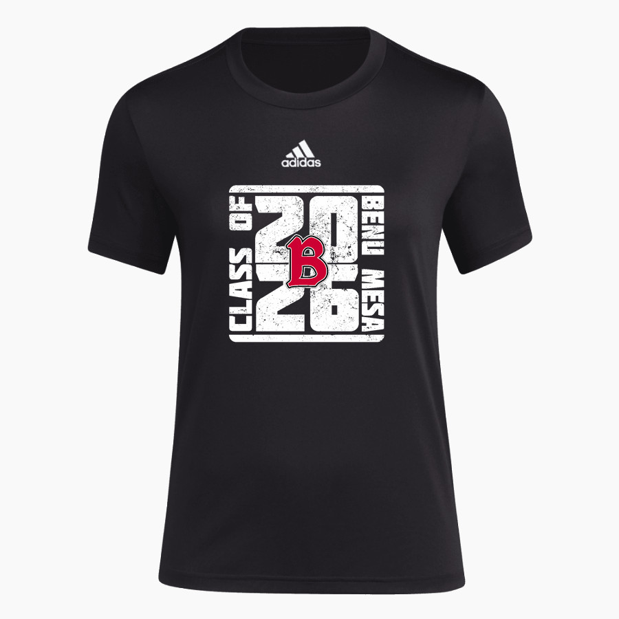 Benedictine University Mesa Redhawks <span class="pdp-name-mascot">Benedictine University Redhawks</span> adidas Women's Short-Sleeve Pre-Game Badge of Sport Tee