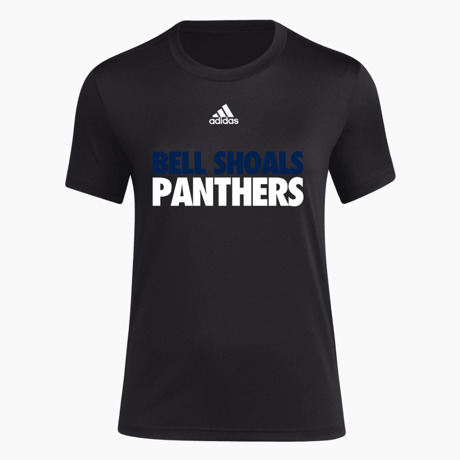 Bell Shoals Panthers <span class="pdp-name-mascot">Bell Shoals Panthers</span> adidas Women's Short-Sleeve Pre-Game Badge of Sport Tee