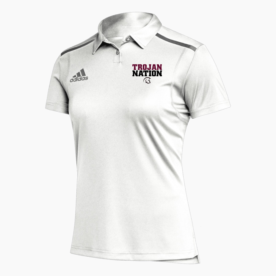 North Crawford Trojans adidas Women's Team Issue Polo Shirt